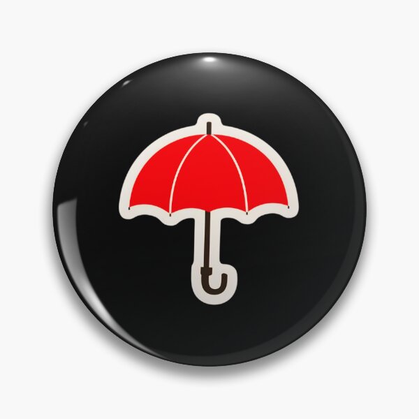 Item preview, Red Umbrella Elegance: Grace Under Rainy Skies designed and sold by DIGITALXYZ.
