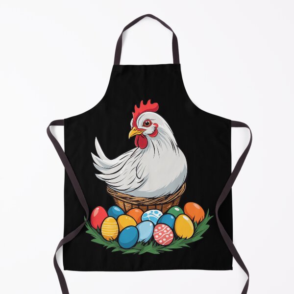 Item preview, Easter Chicken Cute Funny Colorful Easter Eggs Nest designed and sold by LuminOrb.