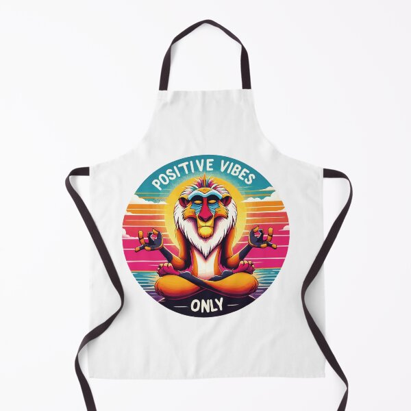 Item preview, Positive vibes only Retro designed and sold by KiwiArt 2020.