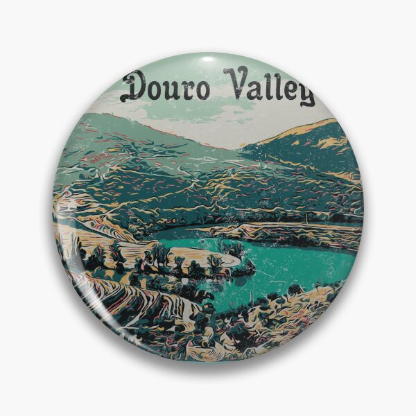 Item preview, Vibrant Douro Valley Illustration designed and sold by Lemomo-artworks.