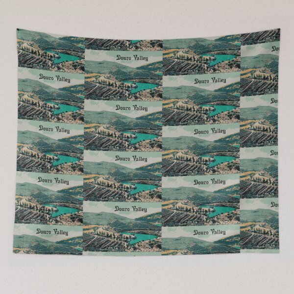Item preview, Vibrant Douro Valley Illustration designed and sold by Lemomo-artworks.