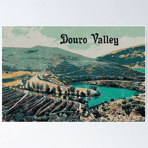 Item preview, Ilustración vibrante del valle del Duero designed and sold by Lemomo-artworks.