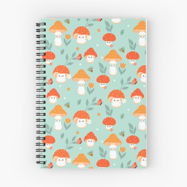 Item preview,  pattern with cute fly agarics designed and sold by burbura.
