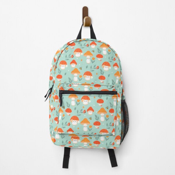 Item preview, pattern with cute fly agarics designed and sold by burbura.