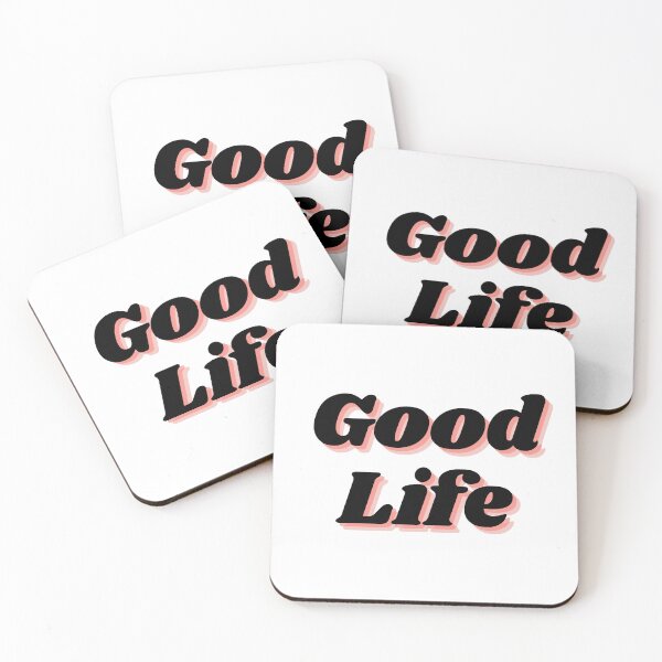 Item preview, Good Life (black) designed and sold by Contour Art.