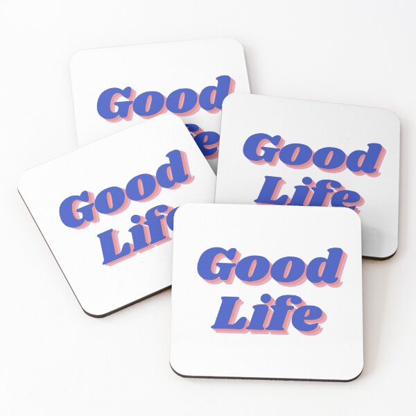 Item preview, Good Life (blue) designed and sold by Contour Art.