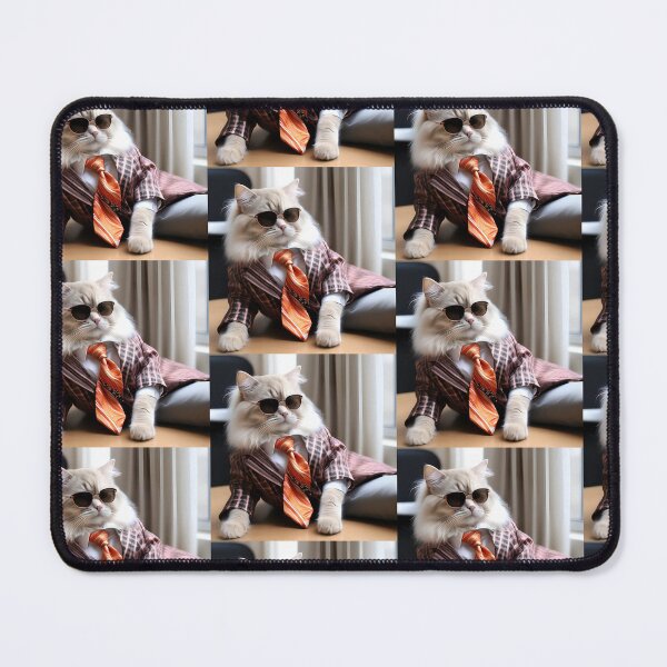 Item preview, CAT LIKE A BOSS designed and sold by AmazingBackDrop.