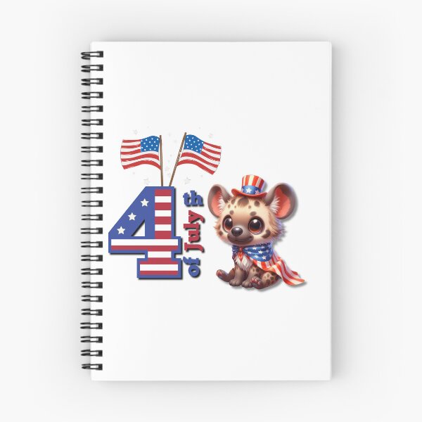 Item preview, funny little hyena for 4th of july designed and sold by Lunaawga.