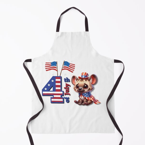 Item preview, funny little hyena for 4th of july designed and sold by Lunaawga.