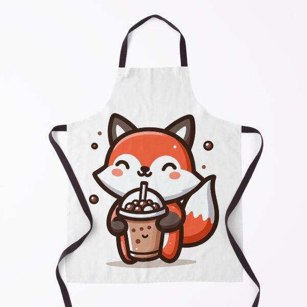 Item preview, Fox boba tea - Boba Delight designed and sold by Digital Dreams Arts.