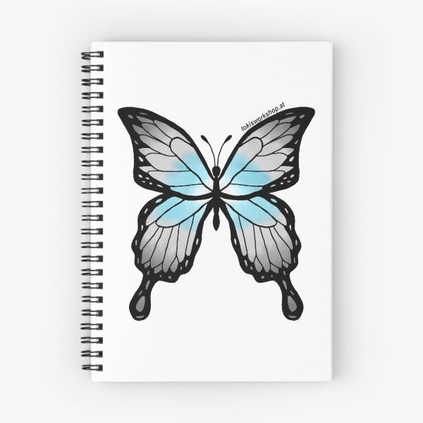 Item preview, Demiboy Pride Butterfly designed and sold by Toki's Workshop.