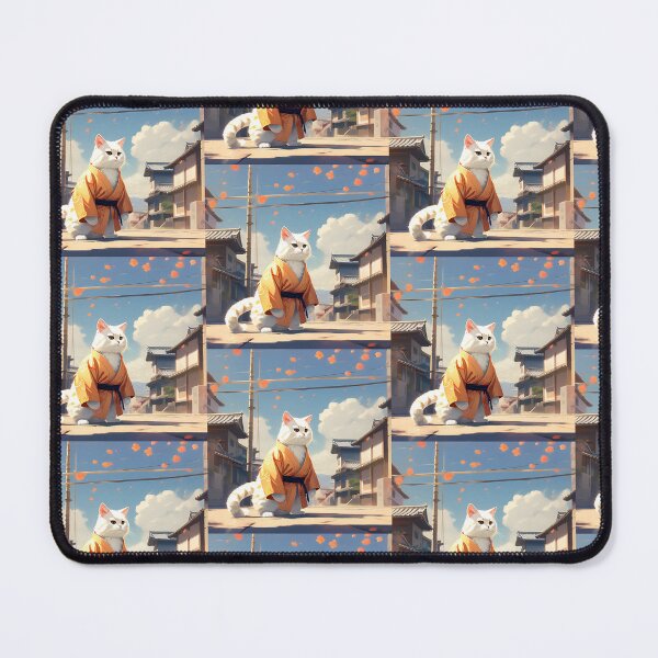 Item preview, CAT ORAGEN KIMONO designed and sold by AmazingBackDrop.