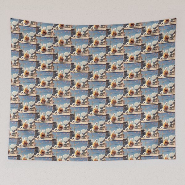 Item preview, CAT ORAGEN KIMONO designed and sold by AmazingBackDrop.