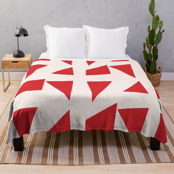 Item preview, Church Cross Red Negative Space Bold and Distinct Design designed and sold by Wiggly Lines.