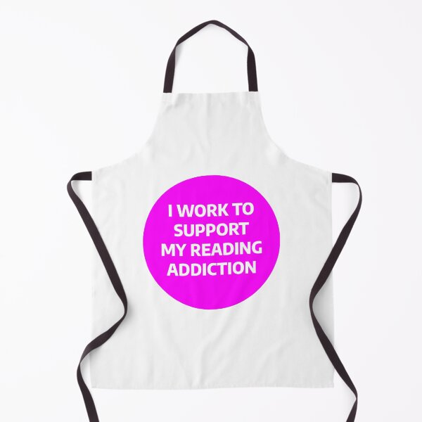 Item preview, Work To Support My Reading Addiction Pink designed and sold by stevenbrian698.