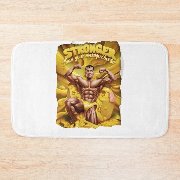 Item preview, Stronger Than Your Avarage Cheese designed and sold by LuxProCoolShirt.