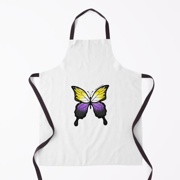 Item preview, Nonbinary Pride Butterfly designed and sold by Toki's Workshop.