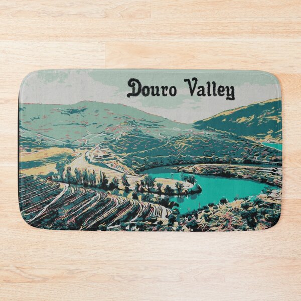 Item preview, Vibrant Douro Valley Illustration designed and sold by Lemomo-artworks.