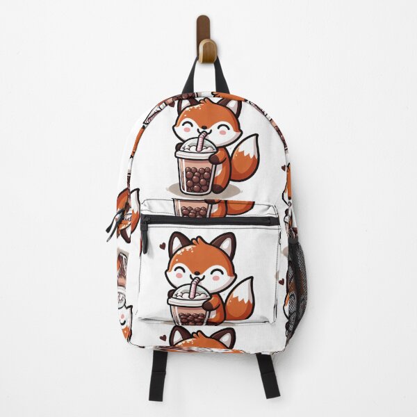 Item preview, Fox boba tea - Kawaii Boba Tea designed and sold by Digital Dreams Arts.