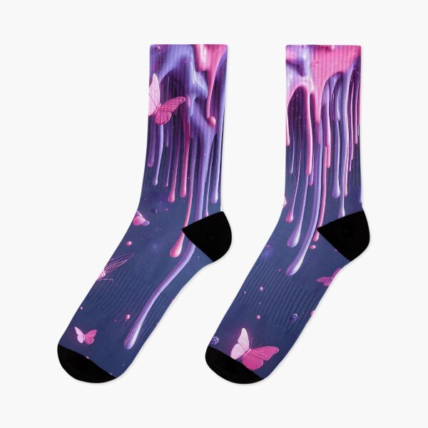 Item preview, Purple Cascade: Abstract Butterfly Dreams Design Collection designed and sold by PandaTShirtShop.