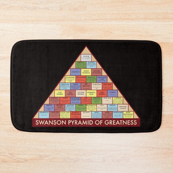 Item preview, The Swanson Pyramid of Greatness designed and sold by GuillaumGuyot.