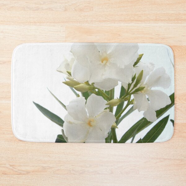 Item preview, White Oleander Flowers Close Up Isolated On White Background  designed and sold by taiche.