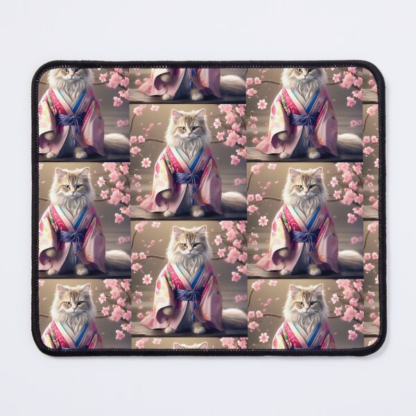 Item preview, CAT AND SAKURAS designed and sold by AmazingBackDrop.