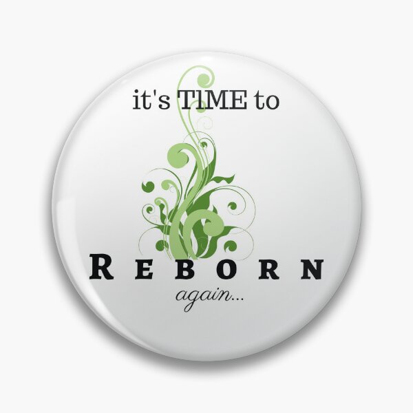 Item preview, It's time to reborn again typography design  designed and sold by ArtfulGallery1.