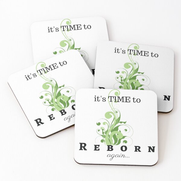 Item preview, It's time to reborn again typography design  designed and sold by ArtfulGallery1.
