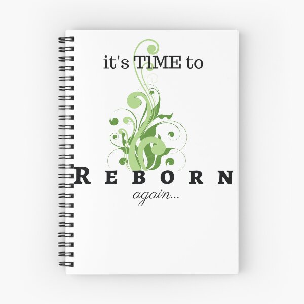 Item preview, It's time to reborn again typography design  designed and sold by ArtfulGallery1.