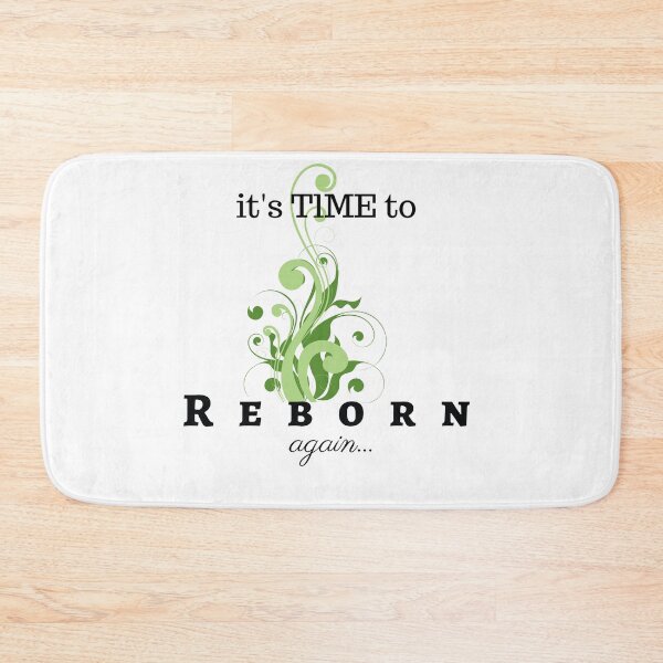 Item preview, It's time to reborn again typography design  designed and sold by ArtfulGallery1.