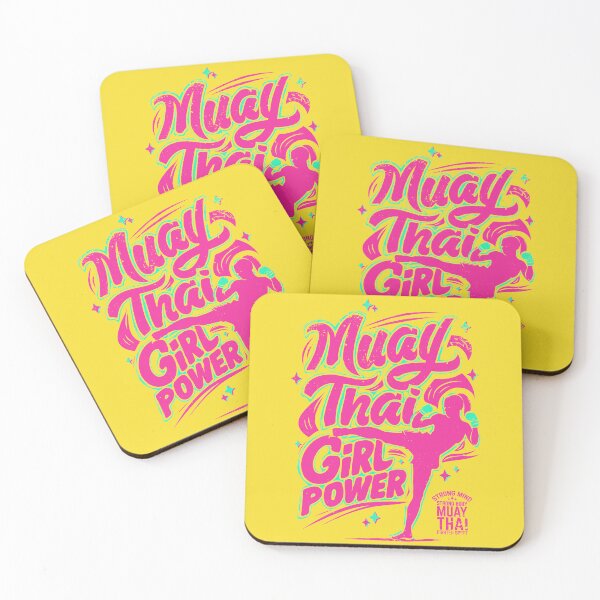 Item preview, Muay Thai Girl Power - Female Thai Boxing  designed and sold by emmjott.