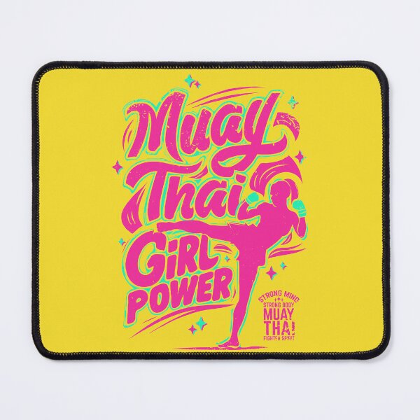 Item preview, Muay Thai Girl Power - Female Thai Boxing designed and sold by emmjott.