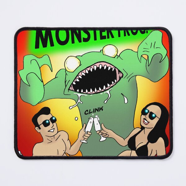 Item preview, Attacked by Monster Frog! designed and sold by DaveServo.