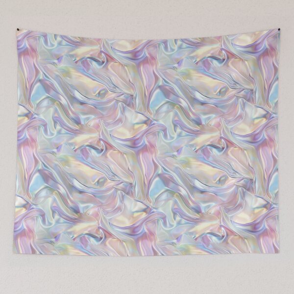 Item preview, Holographic Fabric, Liquid, Seamless Pattern designed and sold by patternicco.