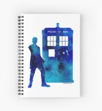 The 12th Doctor with the TARDIS Spiral Notebook