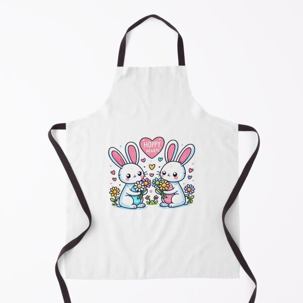 Item preview, Cute Easter Bunny, Hoppy Hearts Have A Happy Easter Bunnies designed and sold by Galactic-Panda.