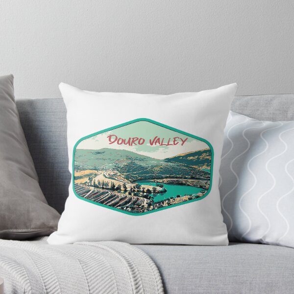 Artikelvorschau, Lebendige Douro-Tal-Illustration entworfen und verkauft von Lemomo-artworks.
