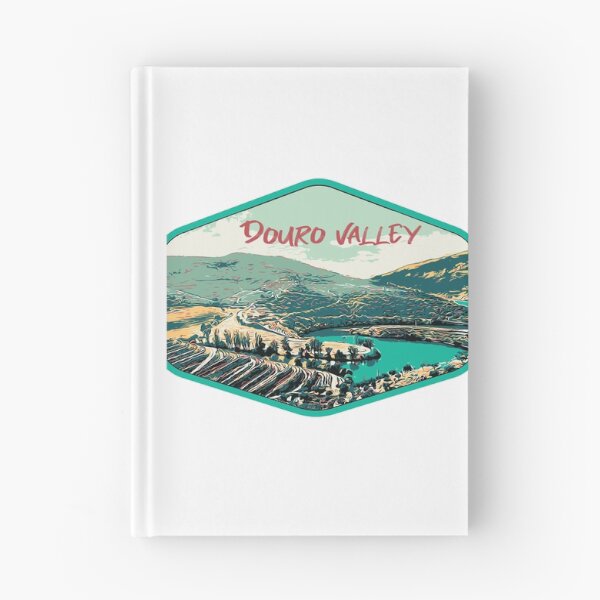 Artikelvorschau, Lebendige Douro-Tal-Illustration entworfen und verkauft von Lemomo-artworks.
