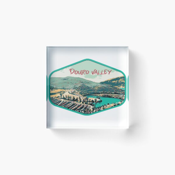 Item preview, Vibrant Douro Valley Illustration designed and sold by Lemomo-artworks.