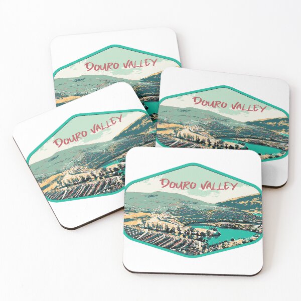 Item preview, Vibrant Douro Valley Illustration designed and sold by Lemomo-artworks.
