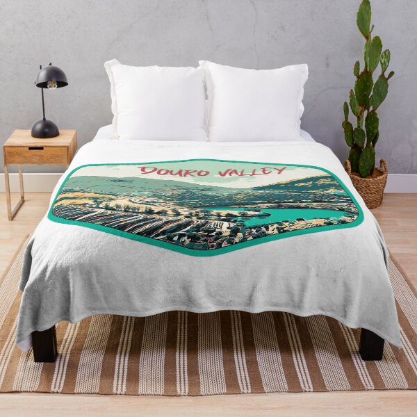 Item preview, Vibrant Douro Valley Illustration designed and sold by Lemomo-artworks.