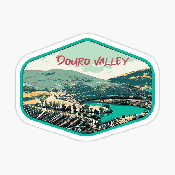 Item preview, Vibrant Douro Valley Illustration designed and sold by Lemomo-artworks.