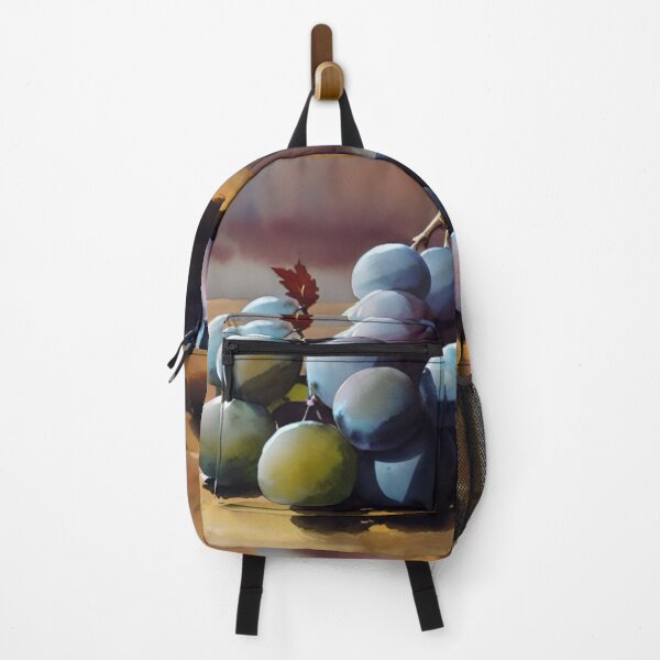 Item preview, Watercolour Grapes: Fresh Fruit Artwork for Kitchen Decor. No. 2….Art Painting By Carraann. designed and sold by CARRAANN.
