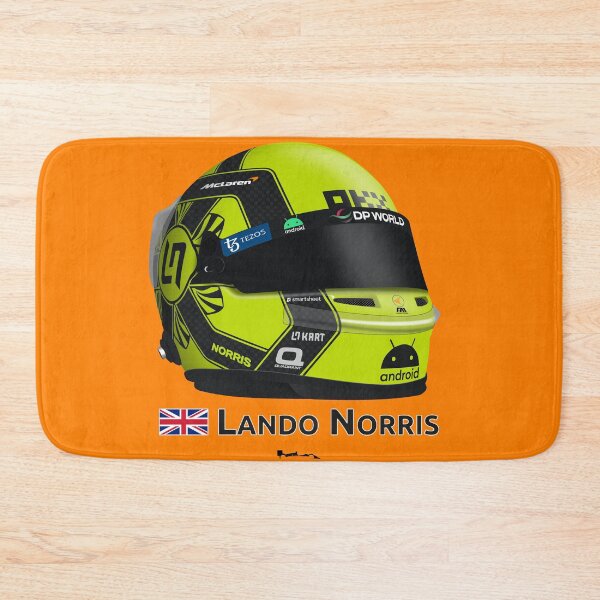 Item preview, Lando Norris - 2023 angle helmet designed and sold by JageOwen.