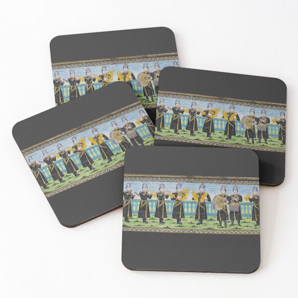Item preview, Brass Band Persian Tiles - Golestan Palace designed and sold by ColourfulNomad.