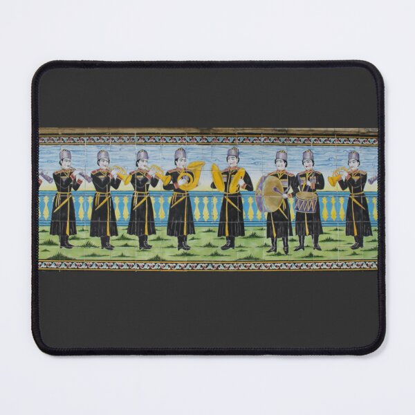 Item preview, Brass Band Persian Tiles - Golestan Palace designed and sold by ColourfulNomad.
