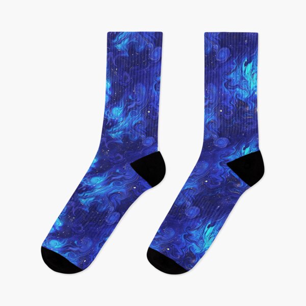 Item preview, Dark Blue Galaxy, Liquid, Seamless Pattern designed and sold by patternicco.