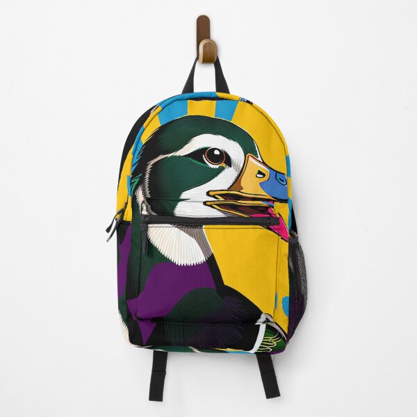 Item preview, Modern Abstract Pop Art Style Laughing Mallard Duck designed and sold by thejoyker1986.