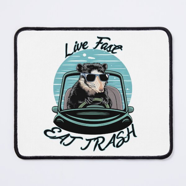 Item preview, Live Fast! Eat Trash! designed and sold by Echonn.